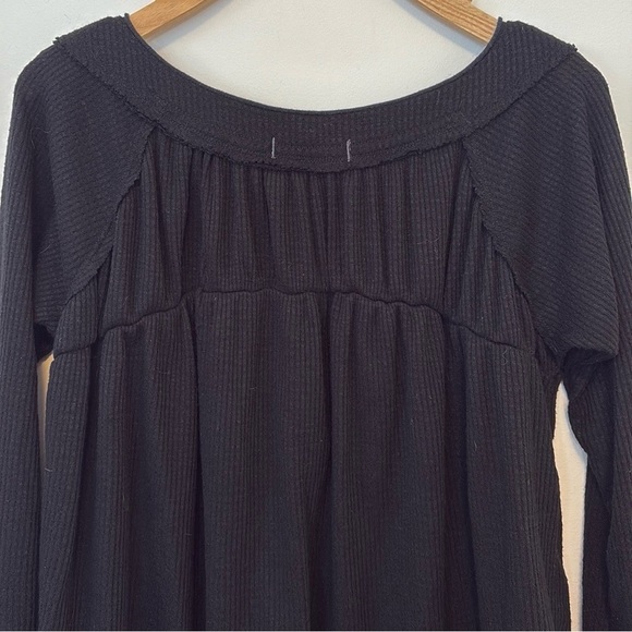Free People the must have thermal Henley , sz small - Picture 9 of 10